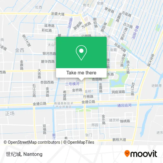 世纪城 map