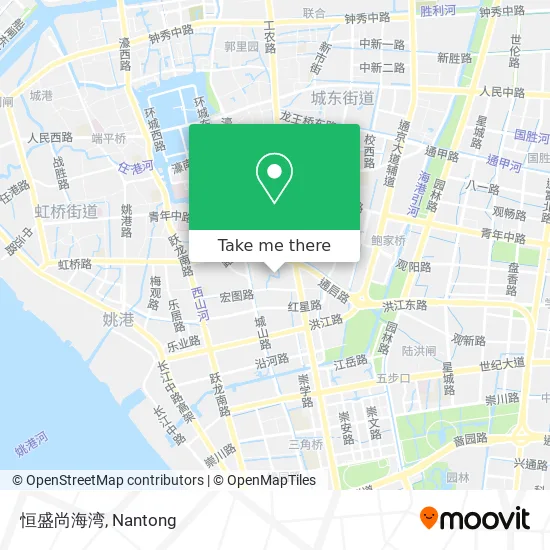 恒盛尚海湾 map