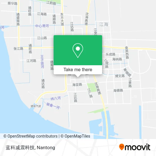 蓝科减震科技 map