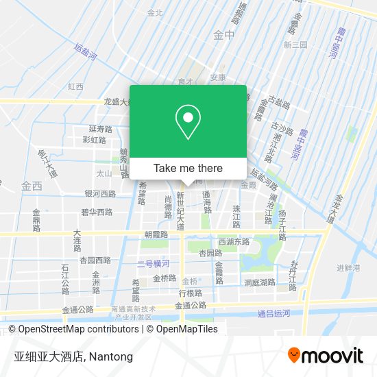 亚细亚大酒店 map