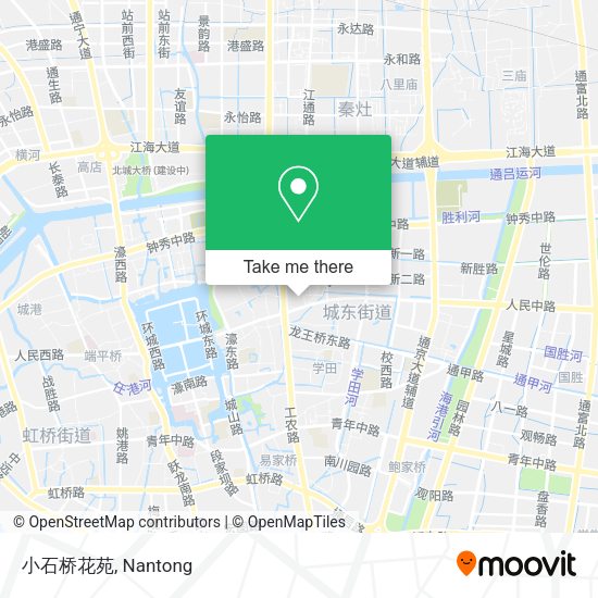 小石桥花苑 map