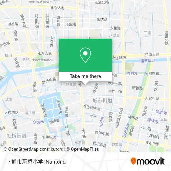 南通市新桥小学 map