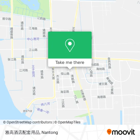雅高酒店配套用品 map