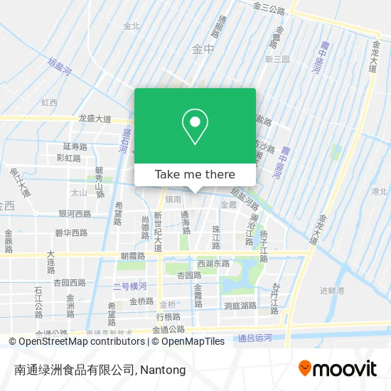 南通绿洲食品有限公司 map