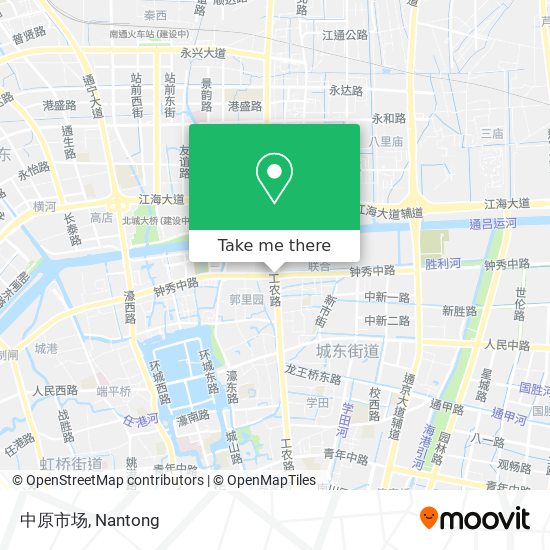 中原市场 map