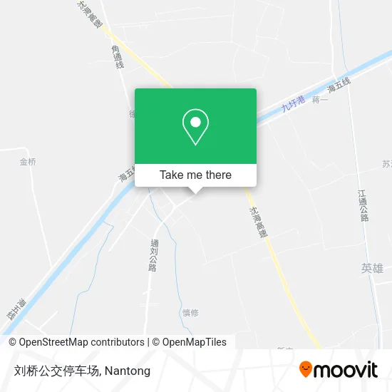 刘桥公交停车场 map