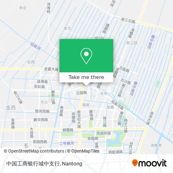 中国工商银行城中支行 map