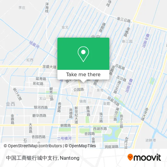 中国工商银行城中支行 map