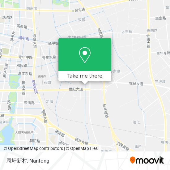 周圩新村 map