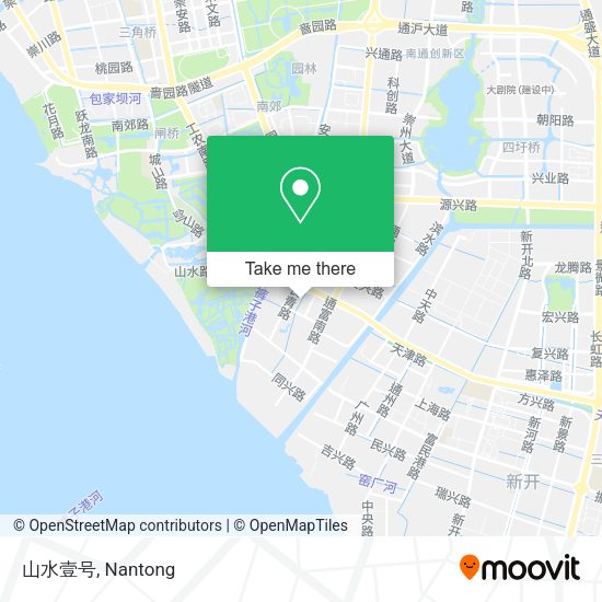 山水壹号 map