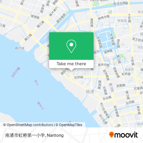 南通市虹桥第一小学 map