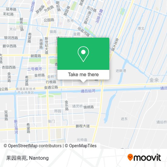 果园南苑 map