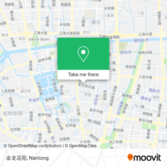 金龙花苑 map