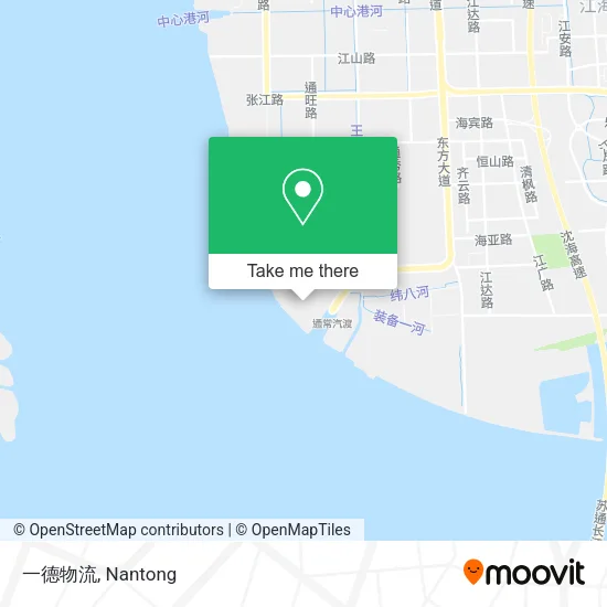 一德物流 map