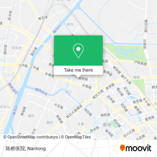 陈桥医院 map