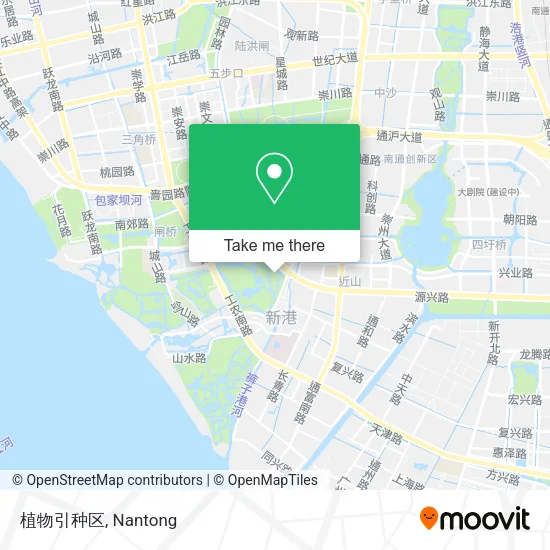植物引种区 map