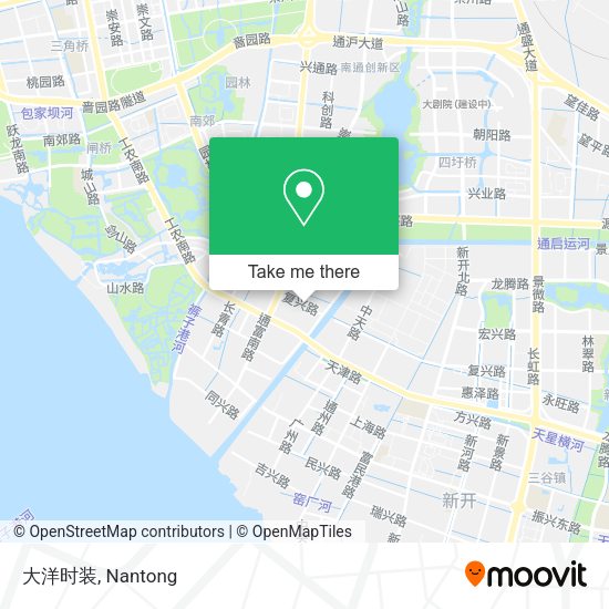 大洋时装 map