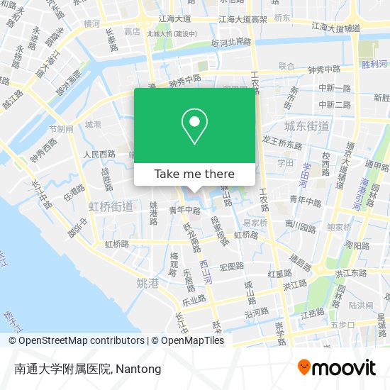 南通大学附属医院 map