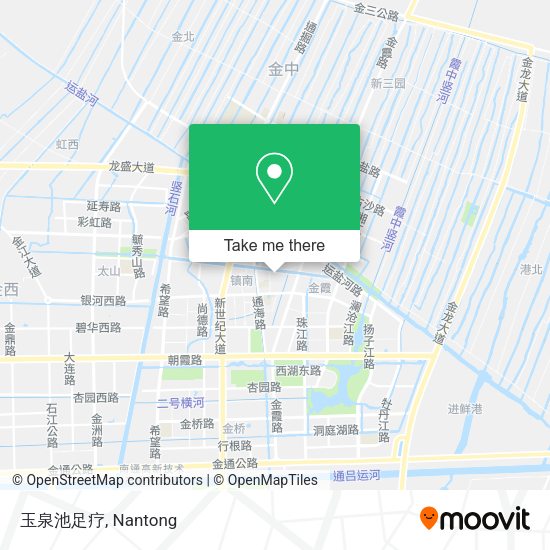 玉泉池足疗 map
