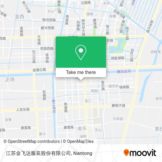 江苏金飞达服装股份有限公司 map
