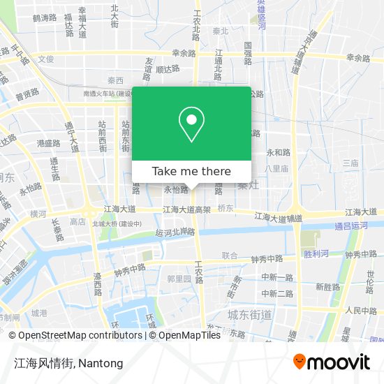 江海风情街 map