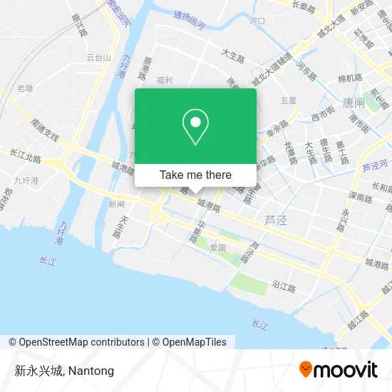 新永兴城 map