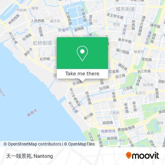 天一颐景苑 map