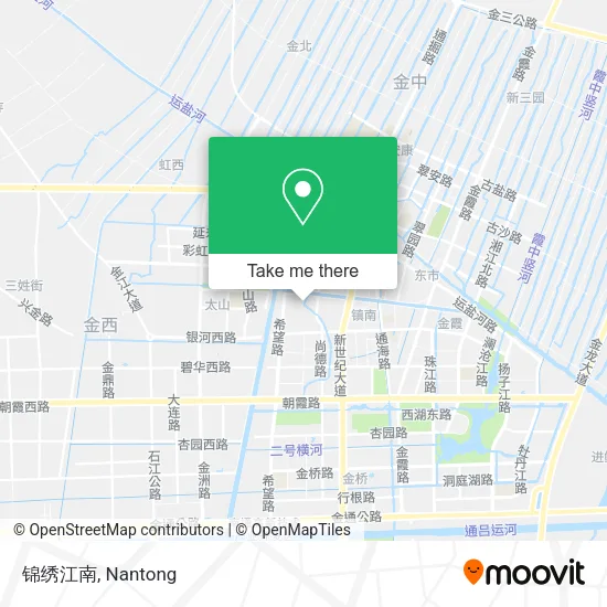 锦绣江南 map