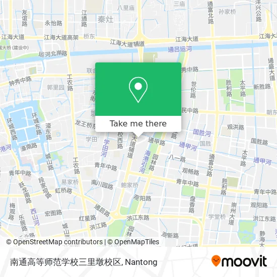 南通高等师范学校三里墩校区 map