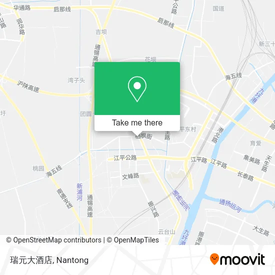 瑞元大酒店 map