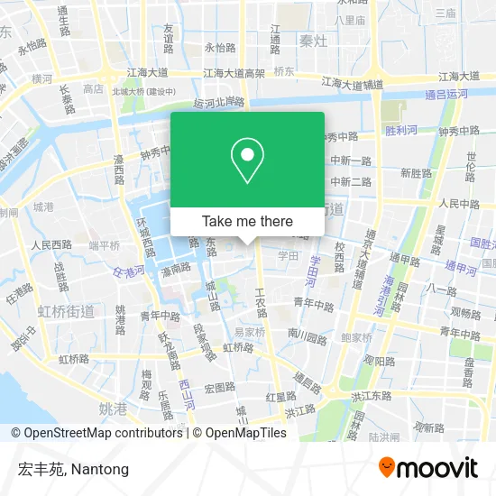 宏丰苑 map