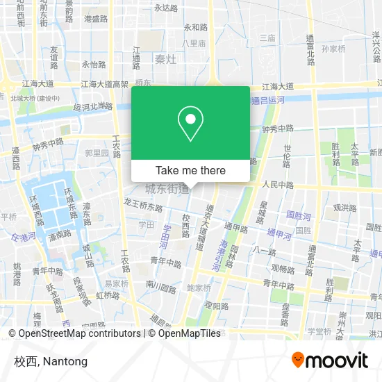 校西 map