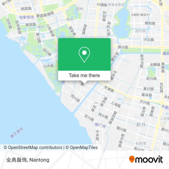 金典服饰 map