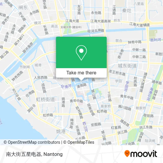 南大街五星电器 map