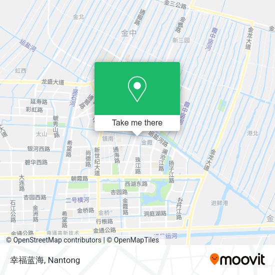 幸福蓝海 map