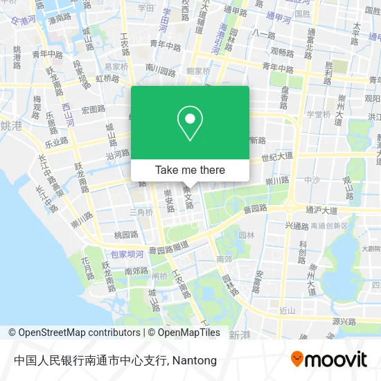 中国人民银行南通市中心支行 map