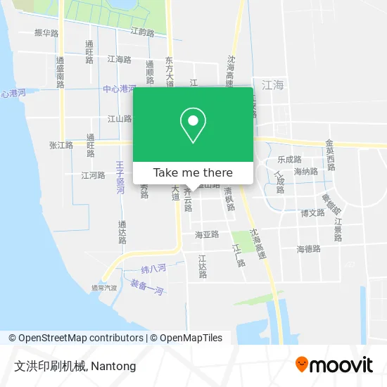 文洪印刷机械 map