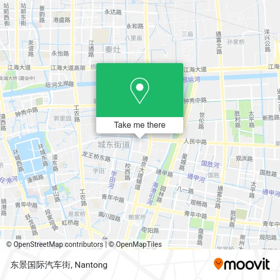 东景国际汽车街 map