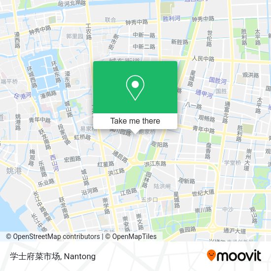 学士府菜市场 map
