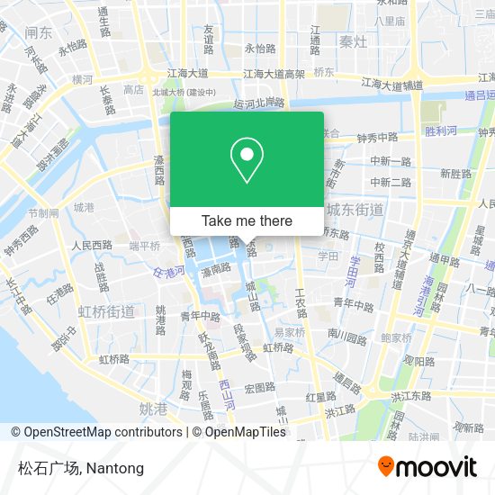 松石广场 map