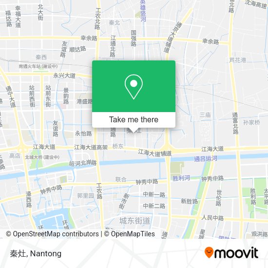 秦灶 map