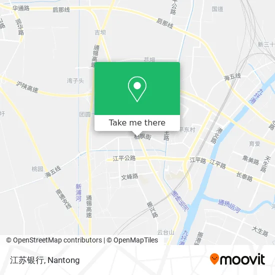 江苏银行 map