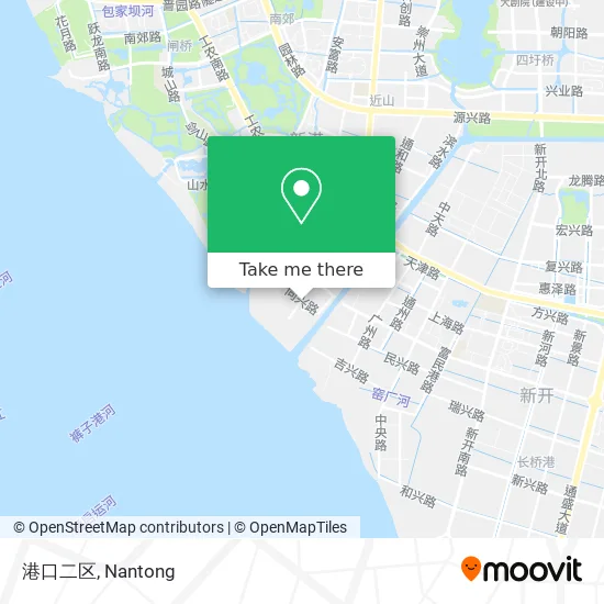 港口二区 map