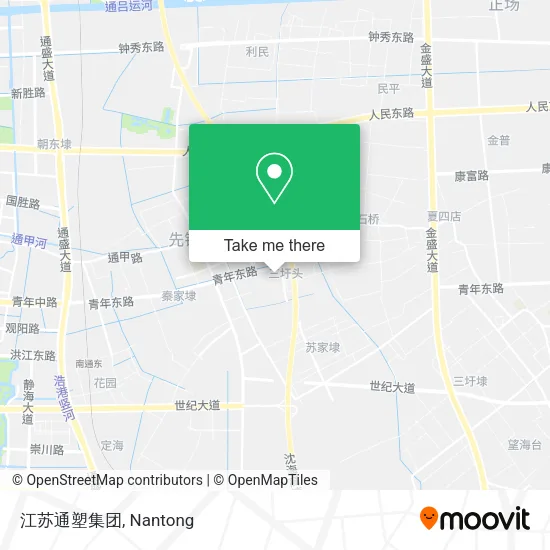 江苏通塑集团 map
