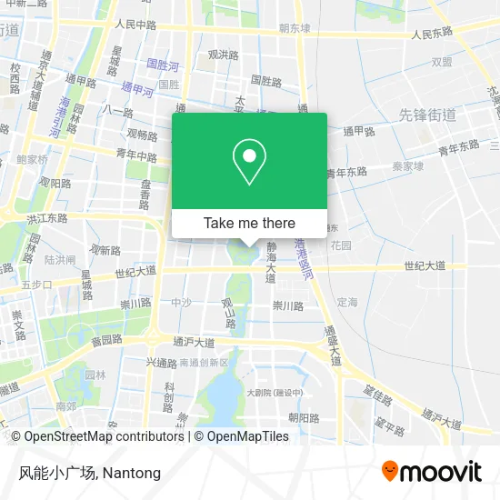 风能小广场 map