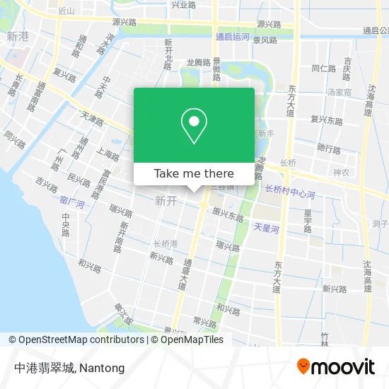 中港翡翠城 map