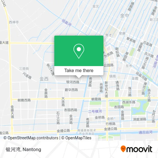 银河湾 map