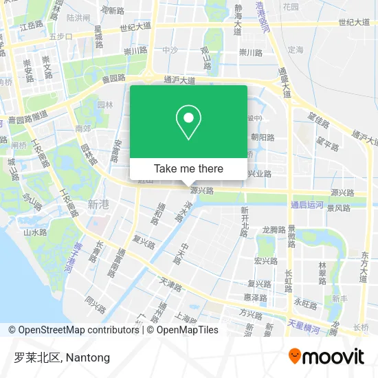 罗莱北区 map