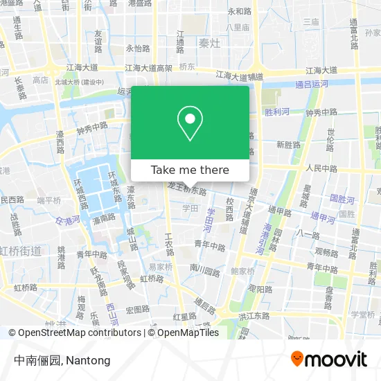 中南俪园 map