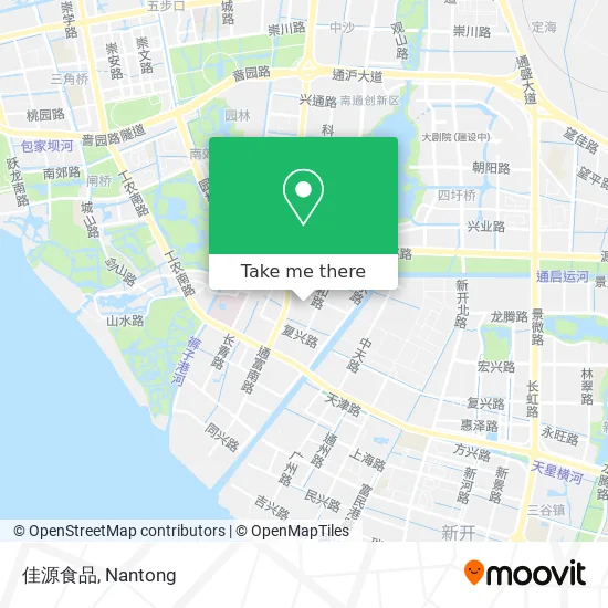 佳源食品 map